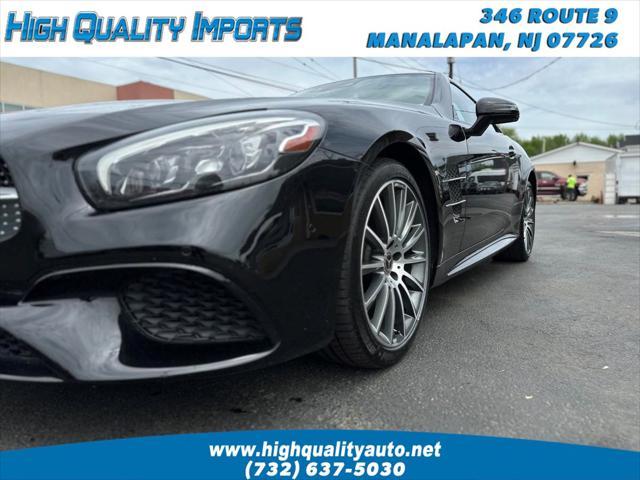 used 2018 Mercedes-Benz SL 450 car, priced at $42,995