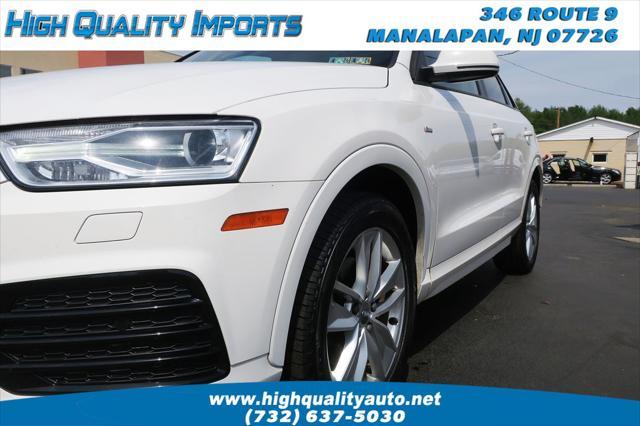 used 2018 Audi Q3 car, priced at $14,995