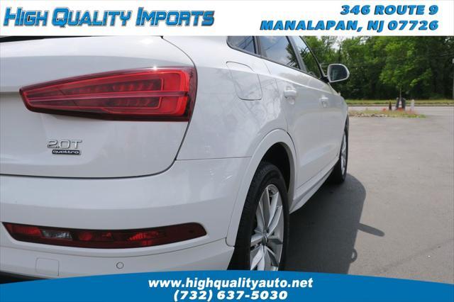 used 2018 Audi Q3 car, priced at $14,995