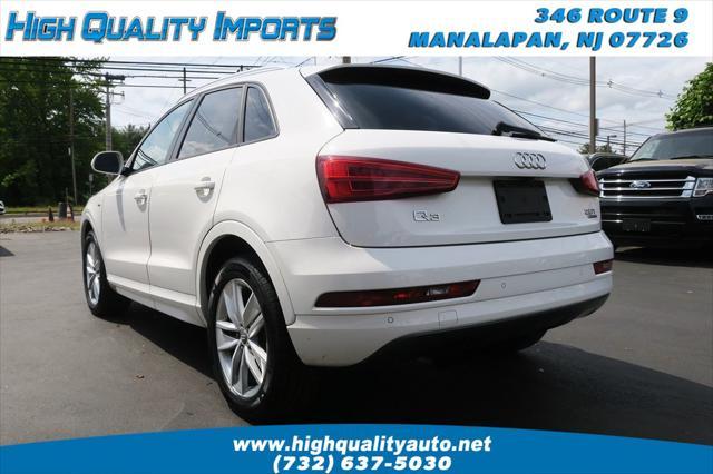 used 2018 Audi Q3 car, priced at $14,995