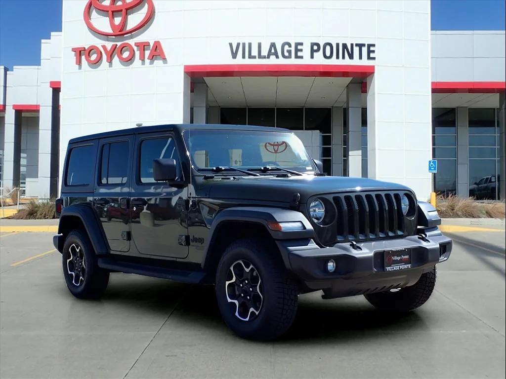 used 2021 Jeep Wrangler Unlimited car, priced at $27,984