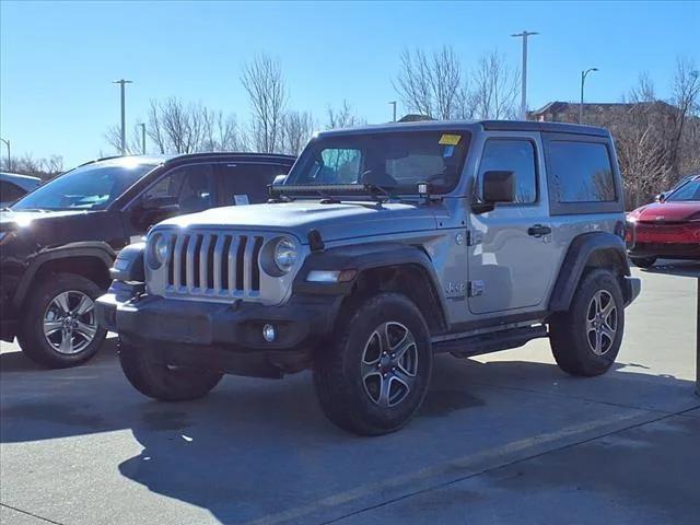 used 2018 Jeep Wrangler car, priced at $19,200