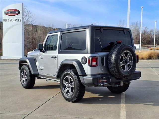 used 2018 Jeep Wrangler car, priced at $17,900