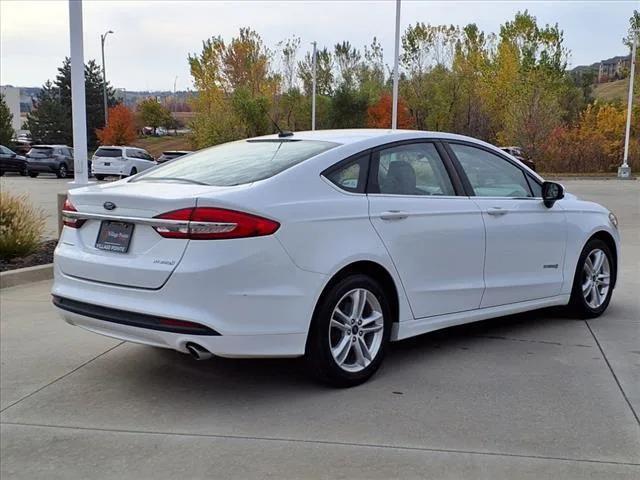 used 2018 Ford Fusion Hybrid car, priced at $16,500