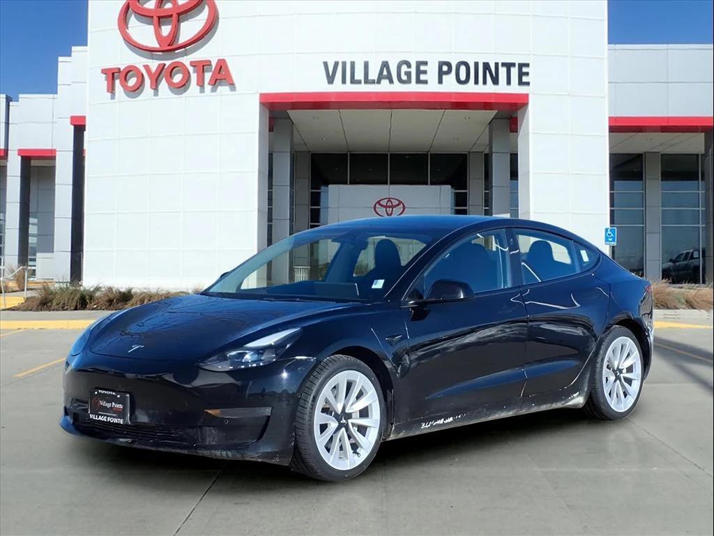 used 2022 Tesla Model 3 car, priced at $24,200