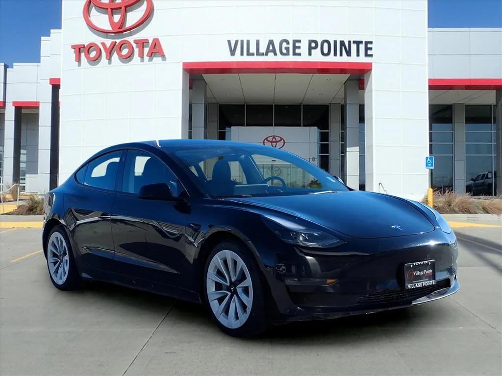 used 2022 Tesla Model 3 car, priced at $23,900