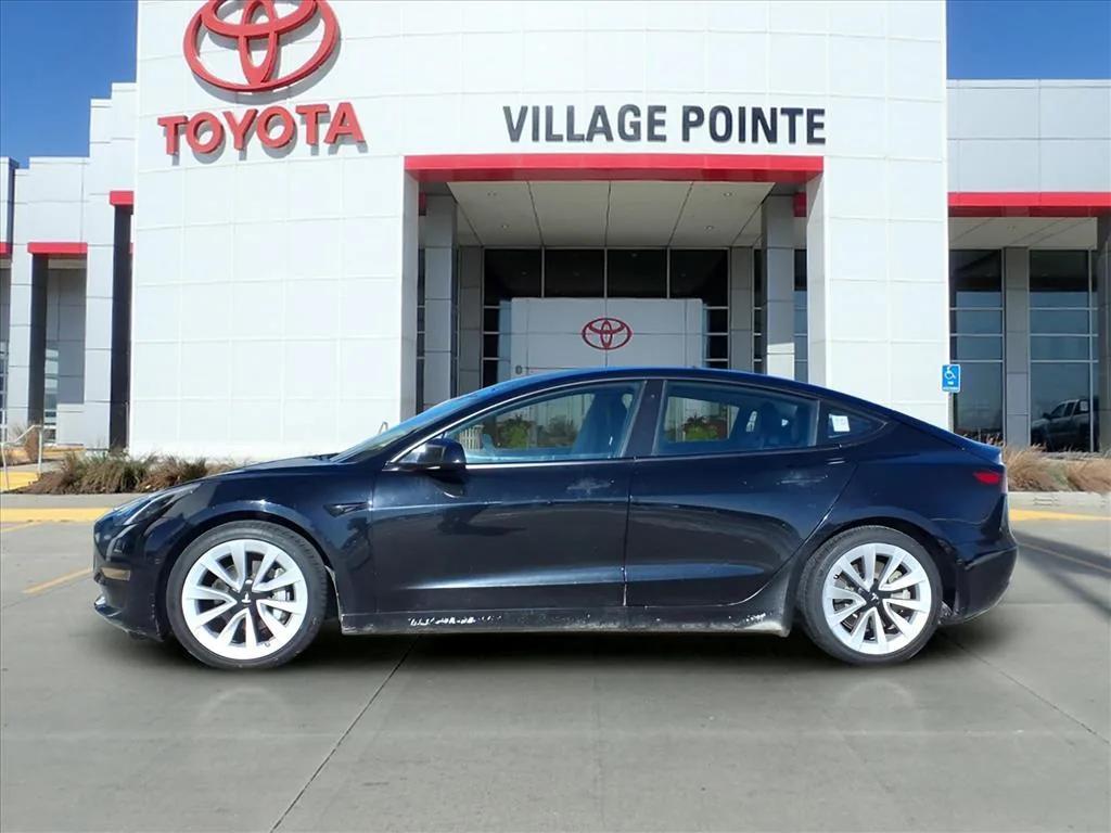 used 2022 Tesla Model 3 car, priced at $23,900