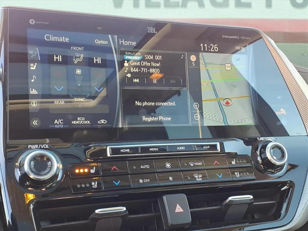 used 2022 Toyota Highlander car, priced at $34,900