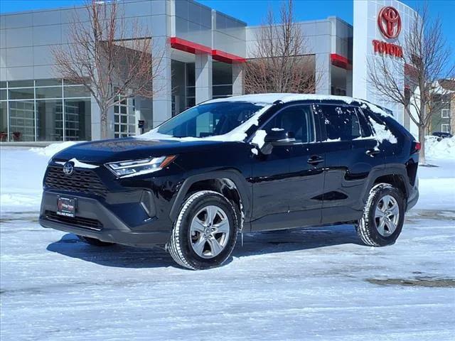 used 2022 Toyota RAV4 car, priced at $27,500