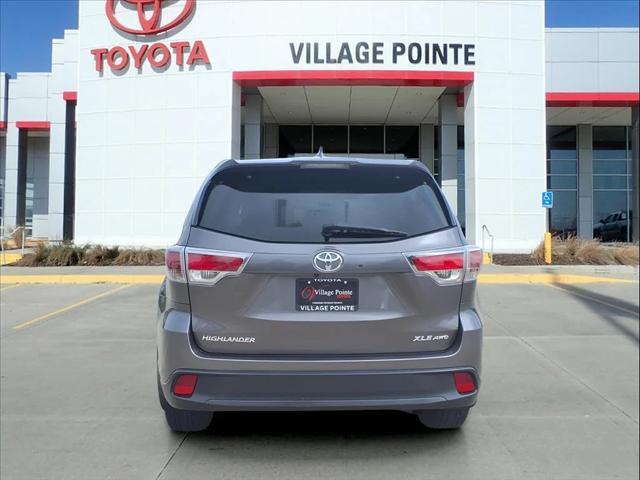 used 2016 Toyota Highlander car, priced at $23,500