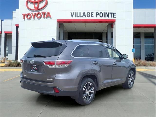 used 2016 Toyota Highlander car, priced at $23,500