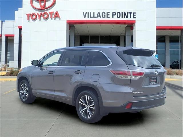 used 2016 Toyota Highlander car, priced at $23,500