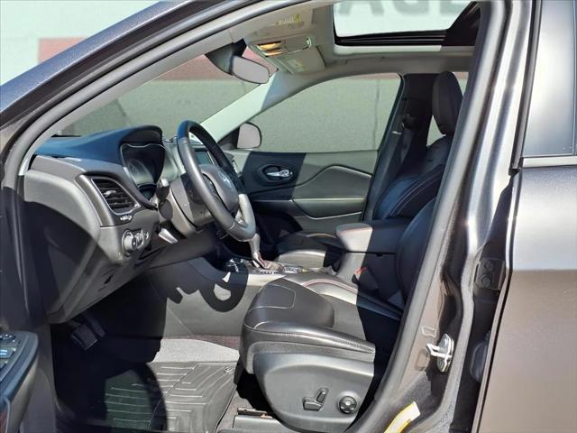 used 2019 Jeep Cherokee car, priced at $21,687