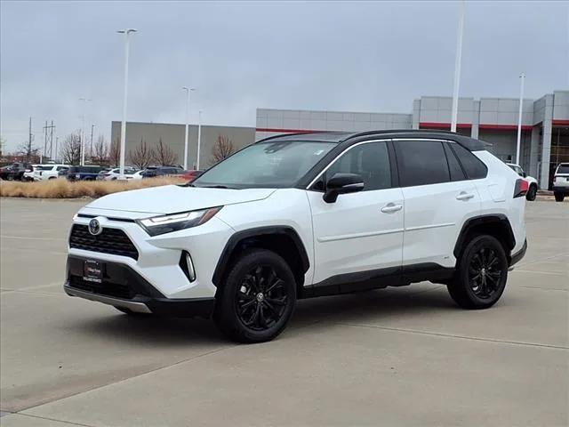 used 2023 Toyota RAV4 Hybrid car, priced at $34,700