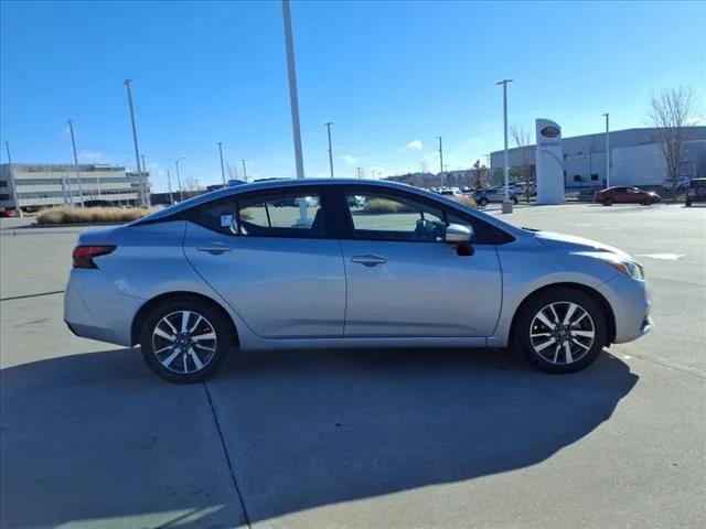 used 2021 Nissan Versa car, priced at $14,500