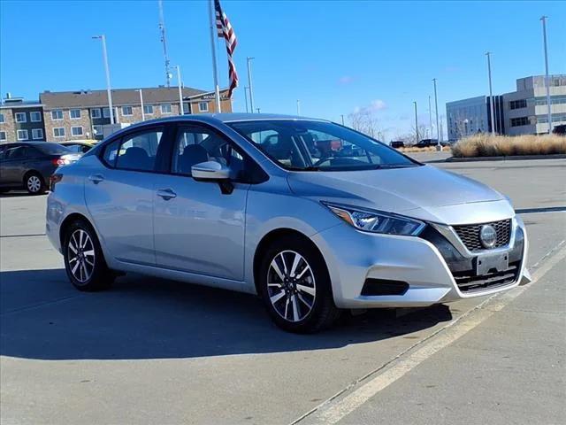 used 2021 Nissan Versa car, priced at $14,500