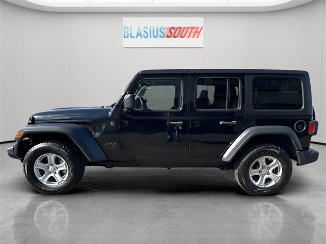 used 2022 Jeep Wrangler Unlimited car, priced at $25,988