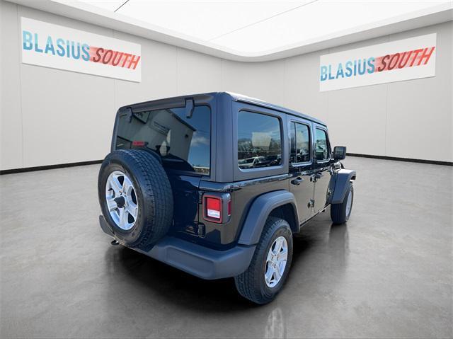 used 2022 Jeep Wrangler Unlimited car, priced at $25,988