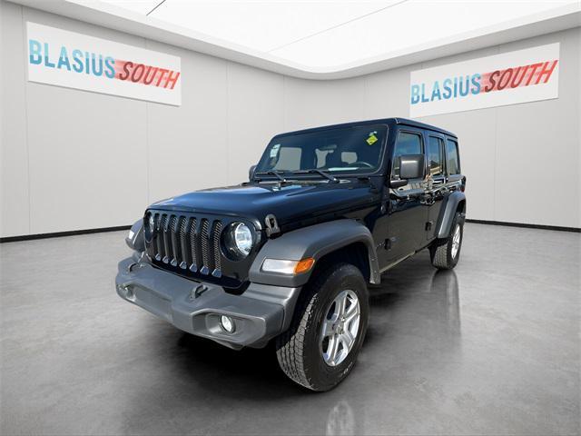 used 2022 Jeep Wrangler Unlimited car, priced at $25,988