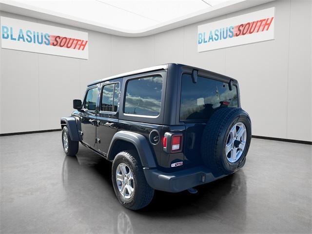 used 2022 Jeep Wrangler Unlimited car, priced at $25,988