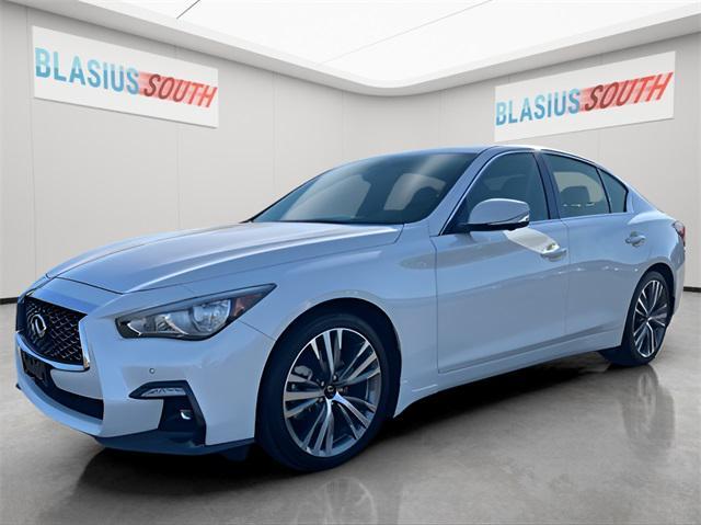 used 2021 INFINITI Q50 car, priced at $23,988