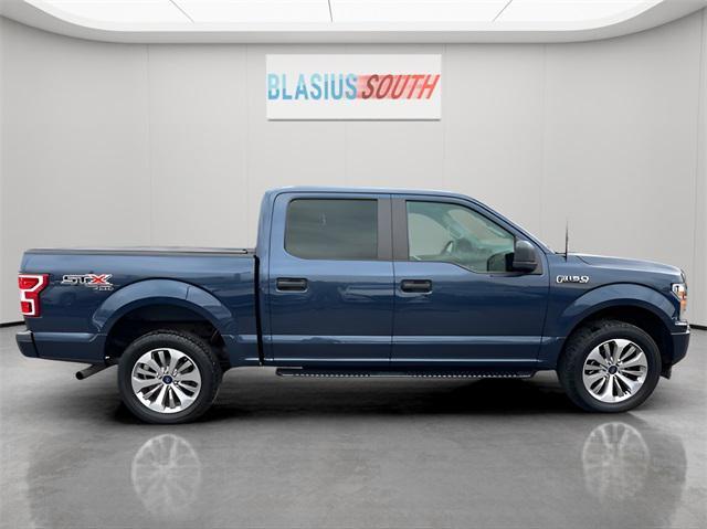 used 2018 Ford F-150 car, priced at $25,821