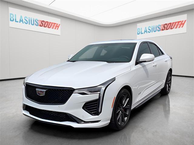 used 2024 Cadillac CT4-V car, priced at $47,444