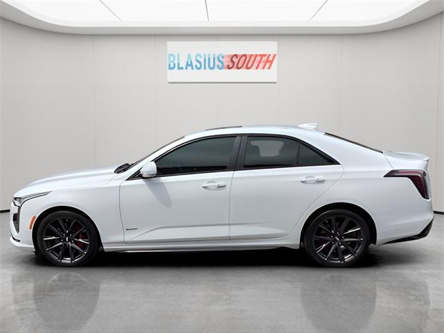 used 2024 Cadillac CT4-V car, priced at $47,988