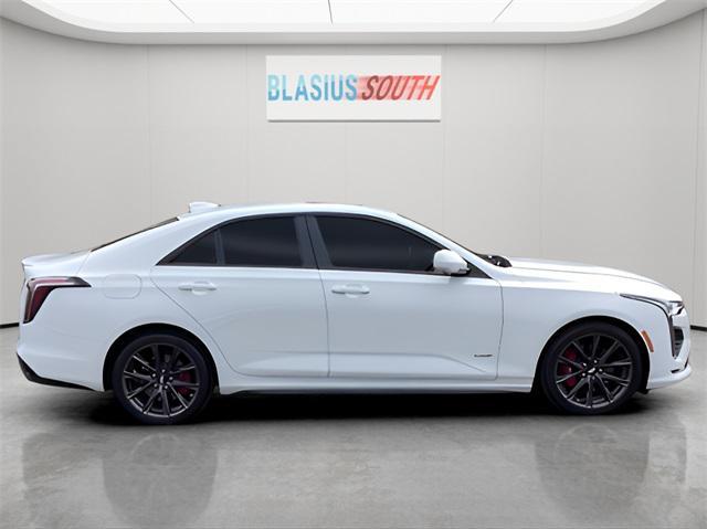 used 2024 Cadillac CT4-V car, priced at $47,988