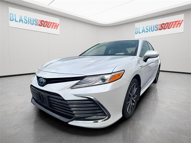 used 2021 Toyota Camry Hybrid car, priced at $25,400