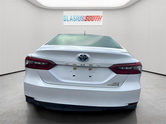 used 2021 Toyota Camry Hybrid car, priced at $25,400