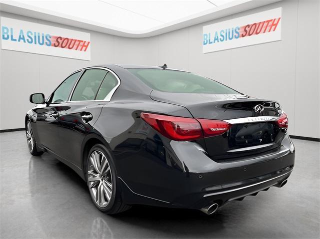 used 2021 INFINITI Q50 car, priced at $27,988