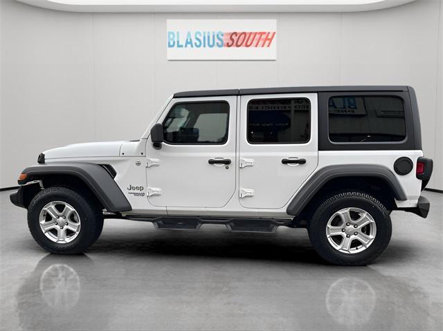 used 2021 Jeep Wrangler Unlimited car, priced at $23,988