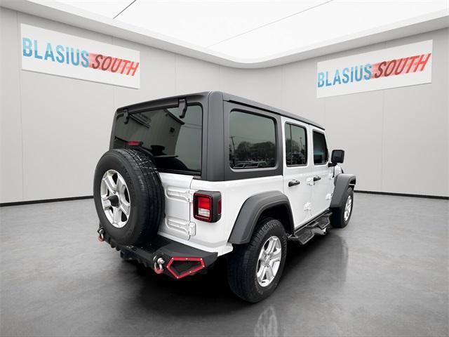 used 2021 Jeep Wrangler Unlimited car, priced at $23,988