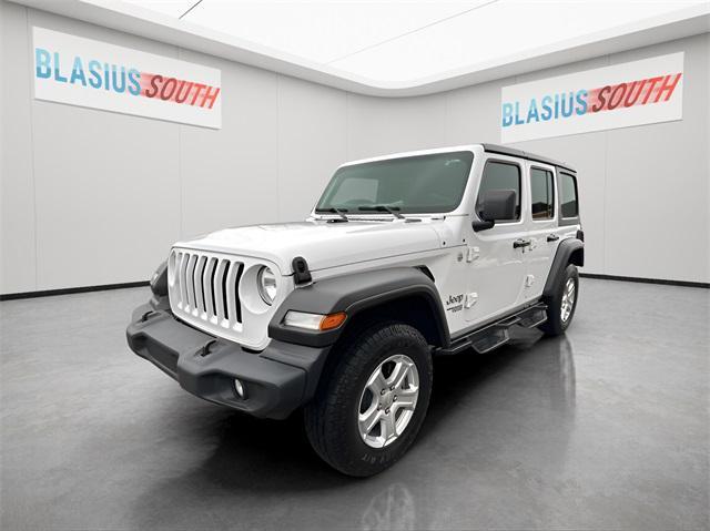 used 2021 Jeep Wrangler Unlimited car, priced at $23,988