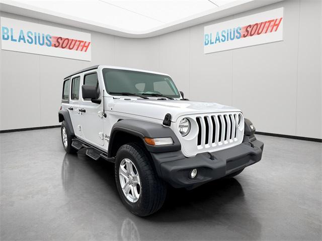 used 2021 Jeep Wrangler Unlimited car, priced at $23,988