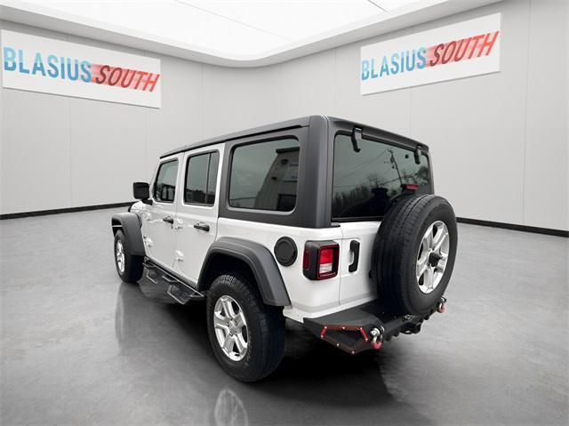 used 2021 Jeep Wrangler Unlimited car, priced at $23,988