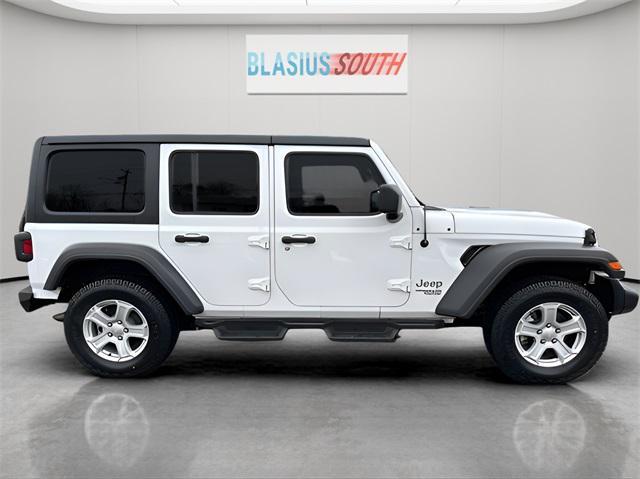 used 2021 Jeep Wrangler Unlimited car, priced at $23,988