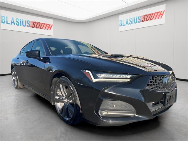 used 2022 Acura TLX car, priced at $30,988