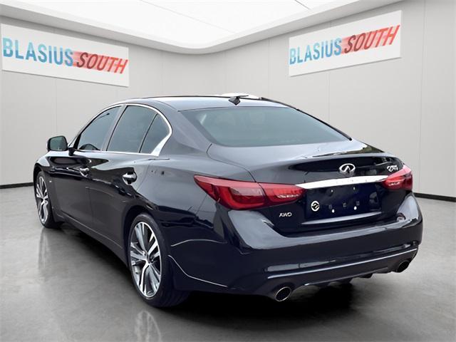 used 2018 INFINITI Q50 car, priced at $20,988