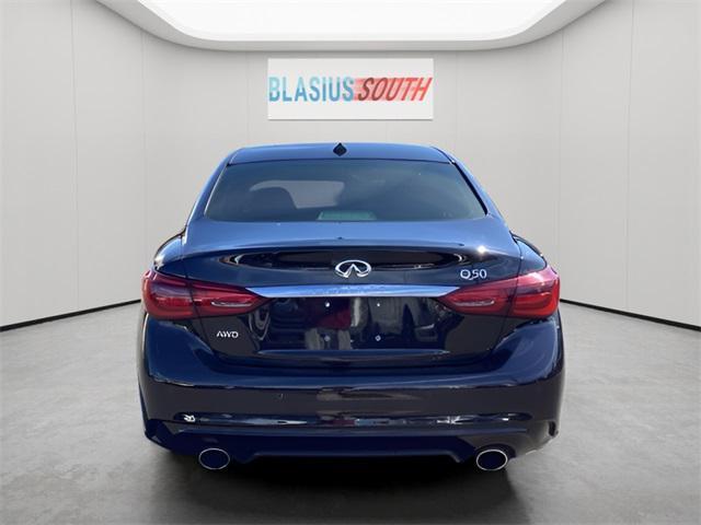 used 2022 INFINITI Q50 car, priced at $22,900