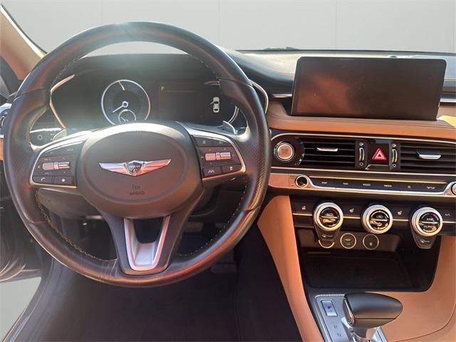 used 2022 Genesis G70 car, priced at $27,300