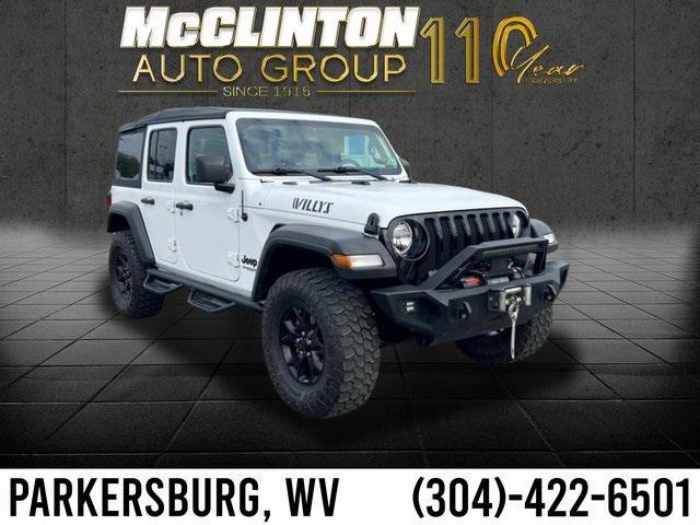 used 2021 Jeep Wrangler Unlimited car, priced at $30,933