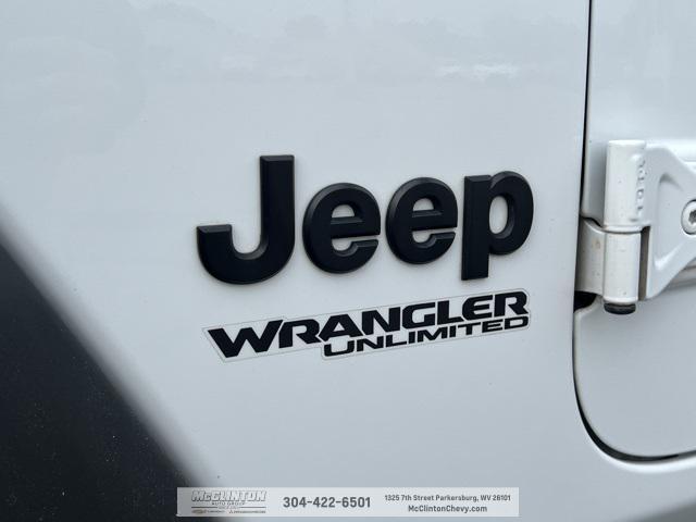 used 2021 Jeep Wrangler Unlimited car, priced at $29,792