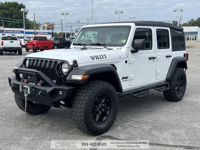 used 2021 Jeep Wrangler Unlimited car, priced at $29,792