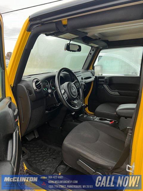 used 2015 Jeep Wrangler Unlimited car, priced at $18,400