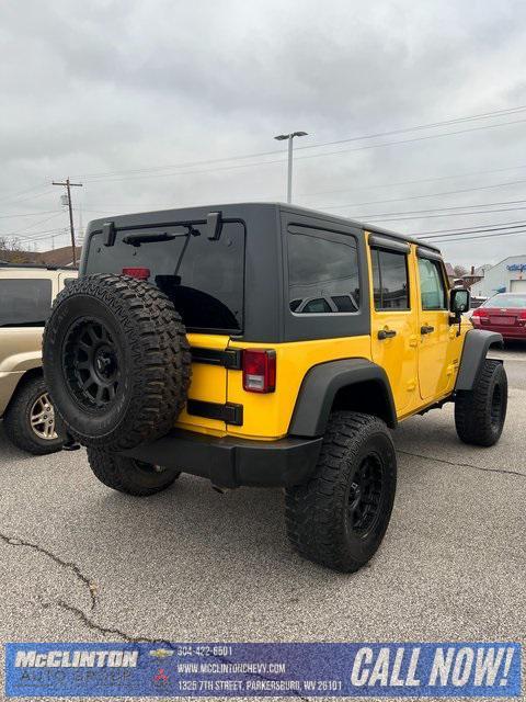 used 2015 Jeep Wrangler Unlimited car, priced at $18,400