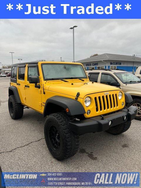 used 2015 Jeep Wrangler Unlimited car, priced at $18,400