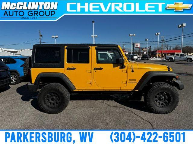 used 2015 Jeep Wrangler Unlimited car, priced at $20,100