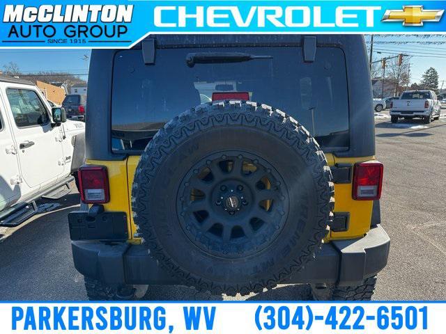 used 2015 Jeep Wrangler Unlimited car, priced at $20,100